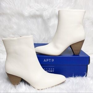 Brand New Ivory color Booties